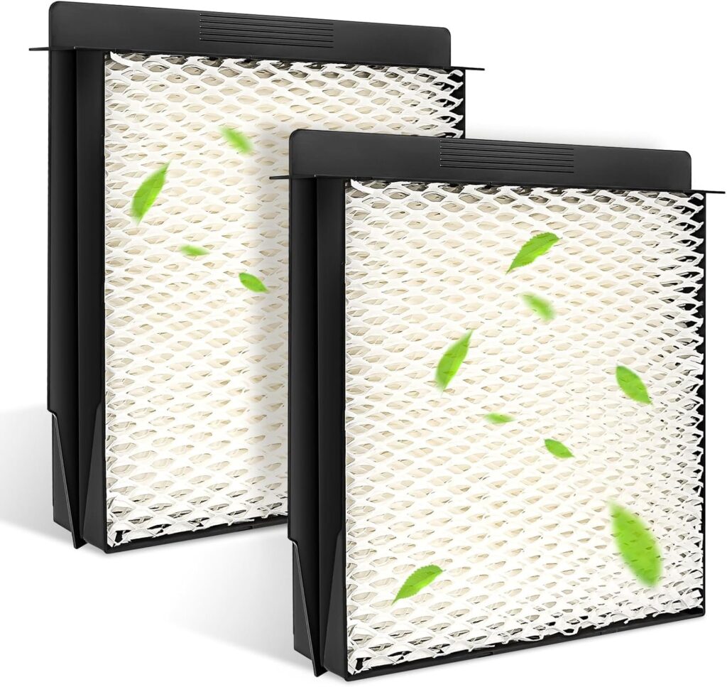 1040 Wick Humidifier Filter Replacement for Essick Air AIRCARE Humidifier Filter B40 B40-C 3D6 100 5D6 700 7D6-100 E35000 CM330AWHT CM330DWHT, Humidifier Filters Fit Moist Air MA0300 MA0500, 2 Pack
